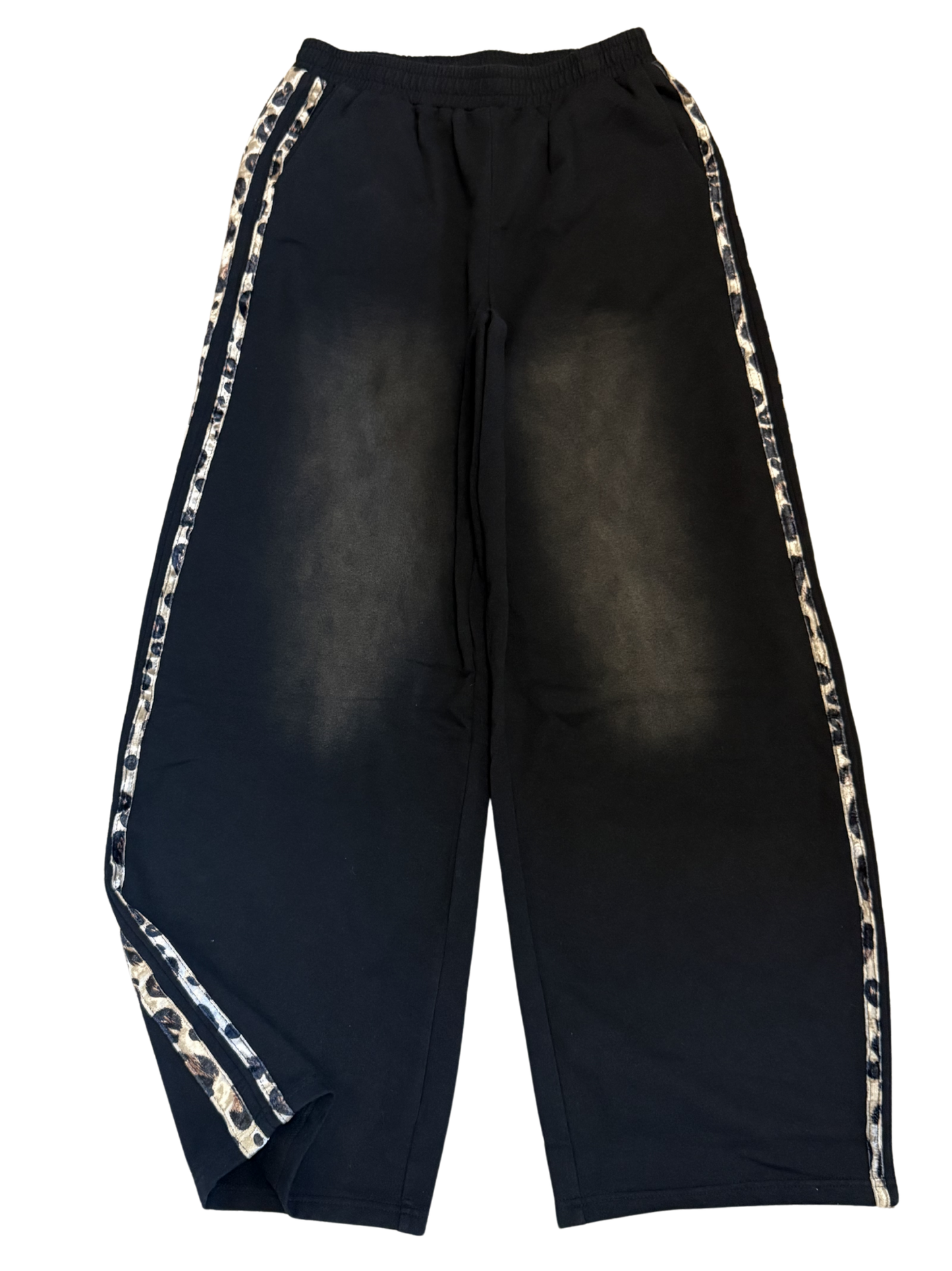 Baggy “Leopard” Striped Sweats